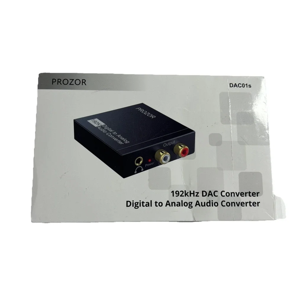 PROZOR 192KHz Digital to Analog Audio Converter DAC